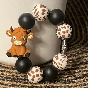 Cow Tumbler Charm